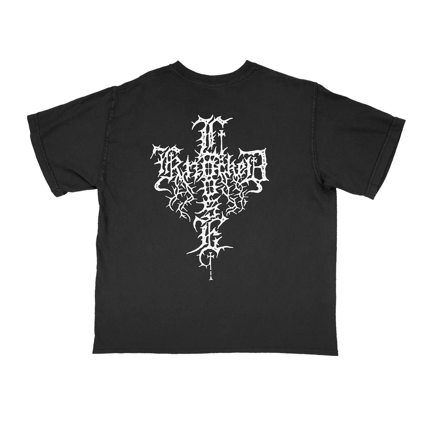 Hate Yourself - Black T-Shirt - Image 3