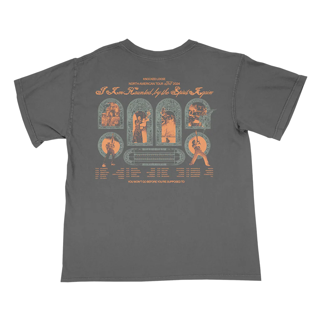 KNOCKED LOOSE I AM HAUNTED 2024 TOUR TEE - Image 3