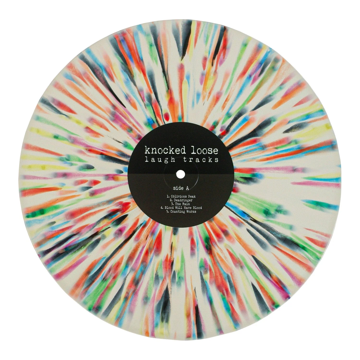 Laugh Tracks - Bone W Rainbow Splatter Vinyl LP - Image 3